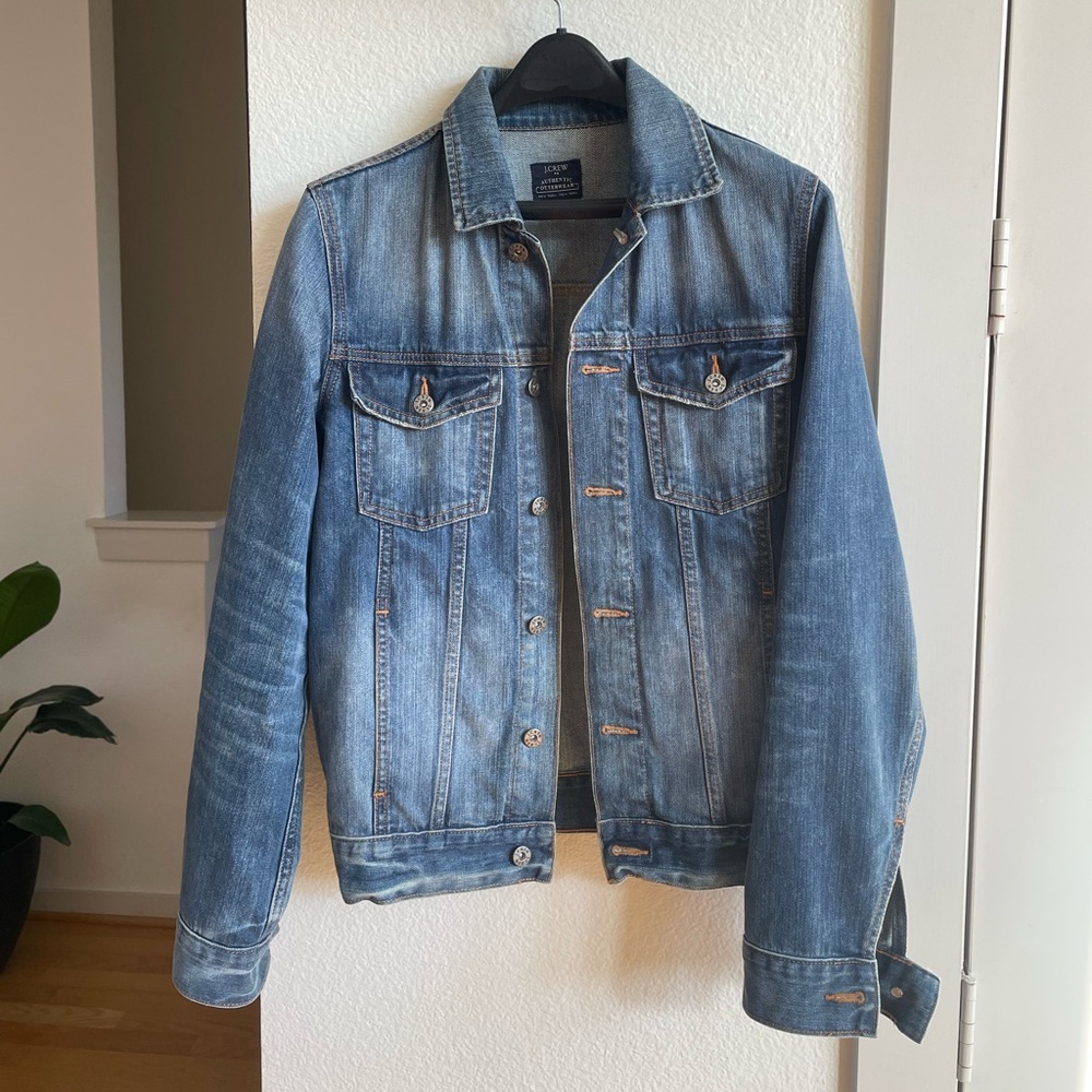 J.Crew Men’s Denim Jean Jacket XS